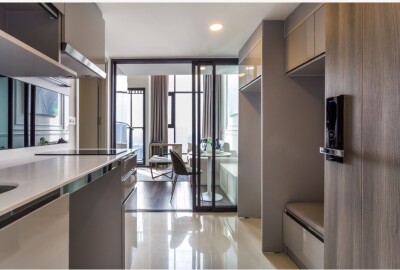 ไนท์บริดจ์ สเปซ รัชโยธิน / ห้อง ดูเพล็กซ์ ขนาด 38 ✔ ชั้น 32 ✔1Bed1Bath duplex