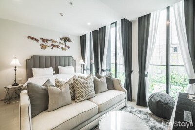 โนเบิล เพลินจิต / ให้เช่า 1 นอน 45 ตรม ชั้น 4 (ตึก C)