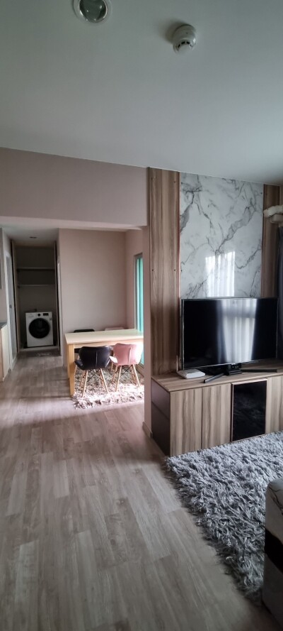 พลัมคอนโด รามคำแหง สเตชั่น / แบบ 2 ห้องนอน 2 ห้องน้ำ 1 ห้องนั่งเล่น ขนาด 47 ตรม. ชั้น 12