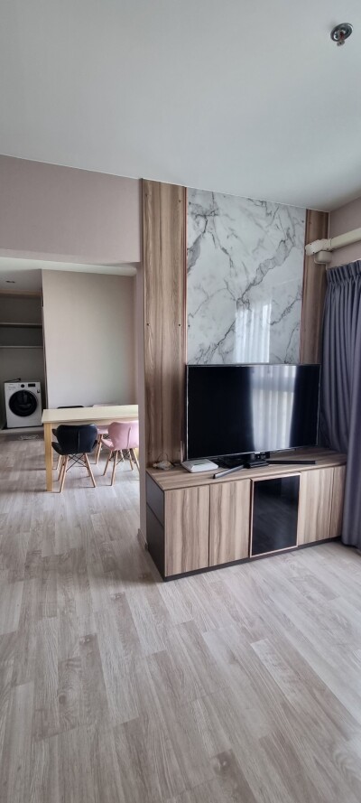 พลัมคอนโด รามคำแหง สเตชั่น / แบบ 2 ห้องนอน 2 ห้องน้ำ 1 ห้องนั่งเล่น ขนาด 47 ตรม. ชั้น 12